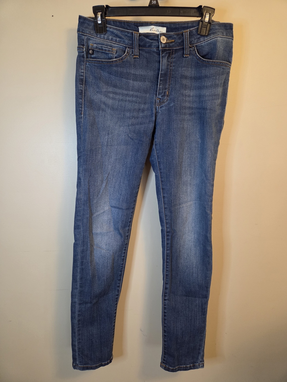 KanCan Alani Womens Jeans Size 9/28 Skinny Dark Wash Stretch 29 Inseam